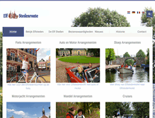 Tablet Screenshot of elfstedenroute.nl